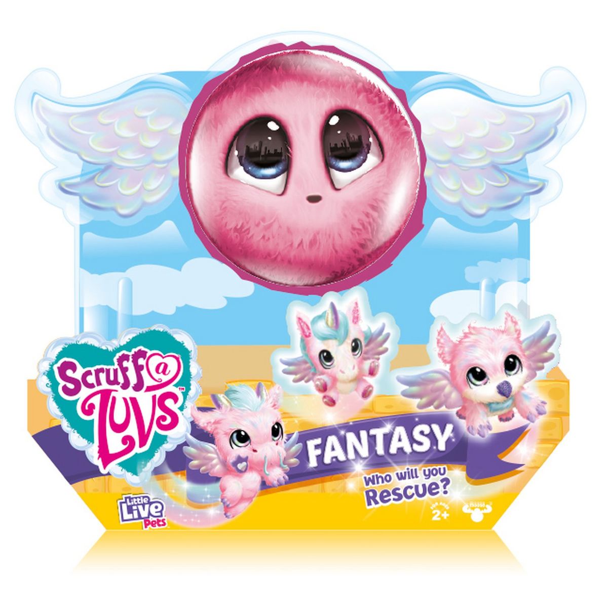 TF1 GAMES Peluche FurBall Fantasy