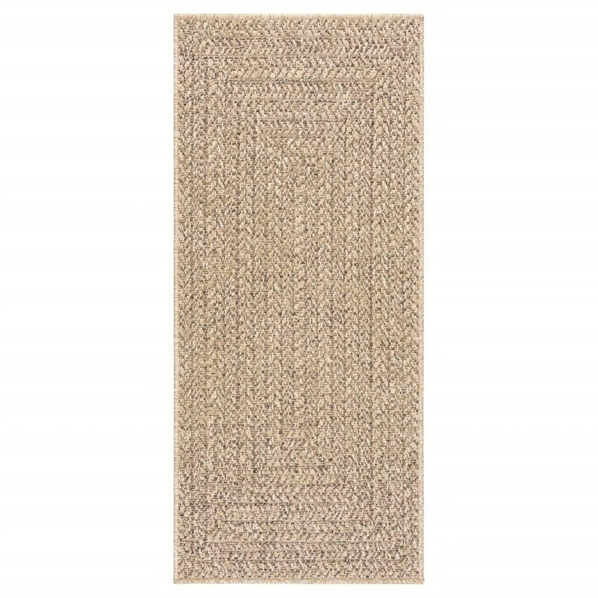 VIDAXL Tapis ZIZUR 80x200 cm aspect de jute interieur et exterieur