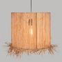 Voir la diapositive 4 : Paris Prix Lampe Suspension Raphia  Hacienda  43cm Naturel