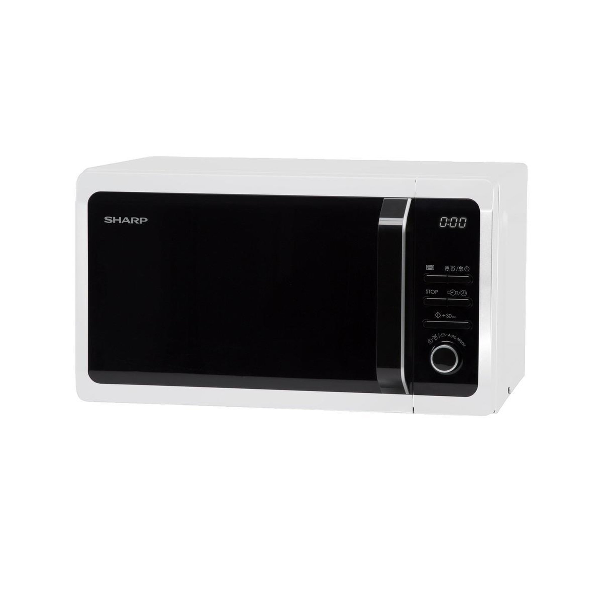 Voir la diapositive 2 : Sharp Four micro-ondes Sharp R243W blanc