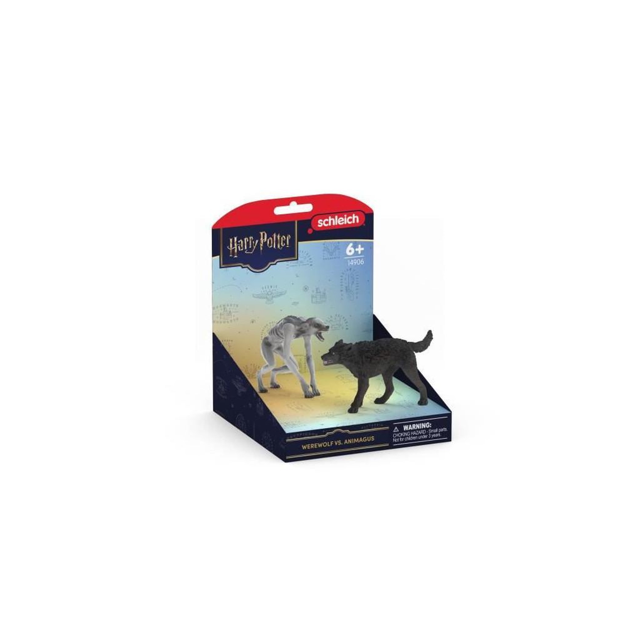 Voir la diapositive 4 : Schleich Figurine Loup-garou vs Animagus, Schleich 14906 Gamme Harry Potter©