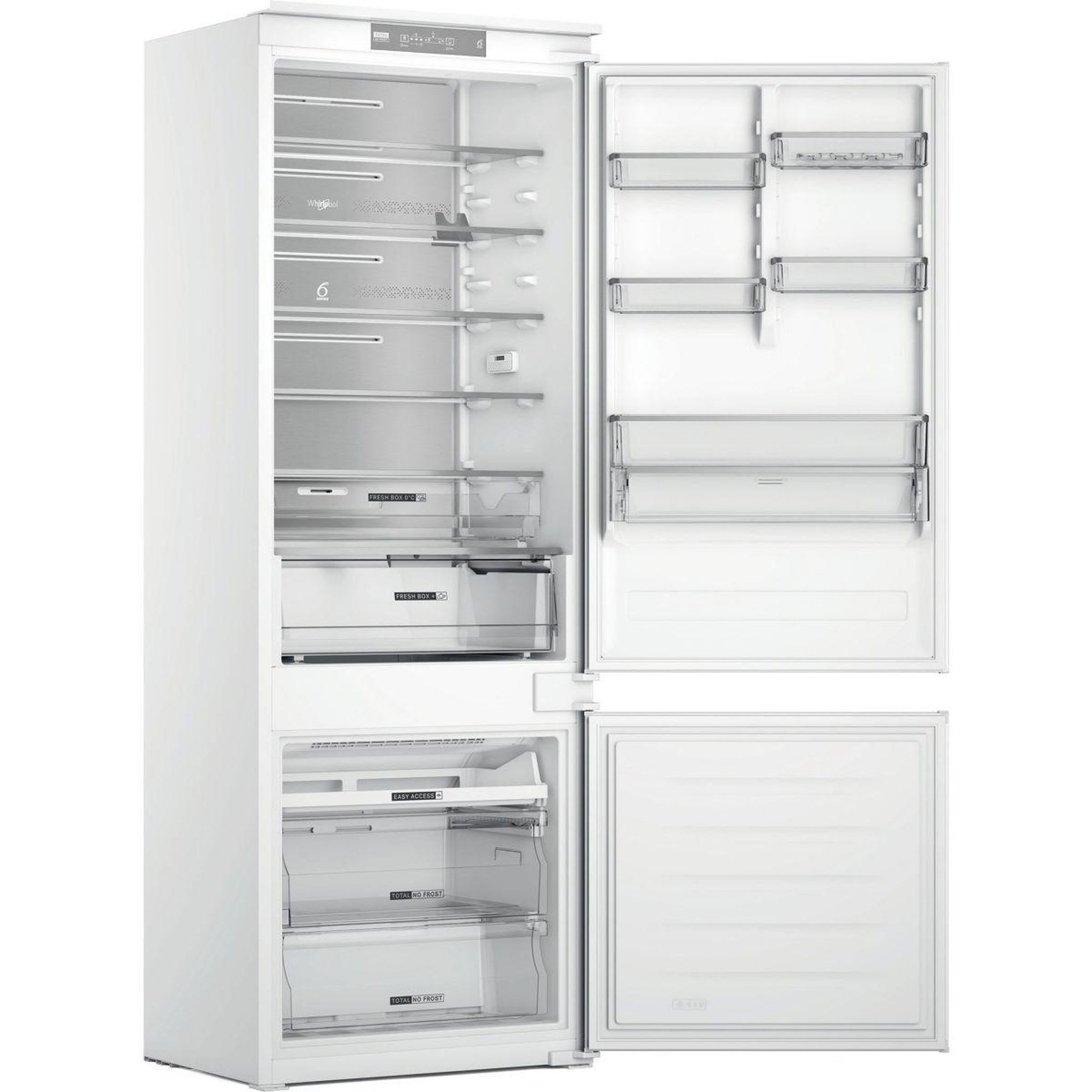 Whirlpool Réfrigérateur combiné encastrable whsp70t121 supreme silence 70cm