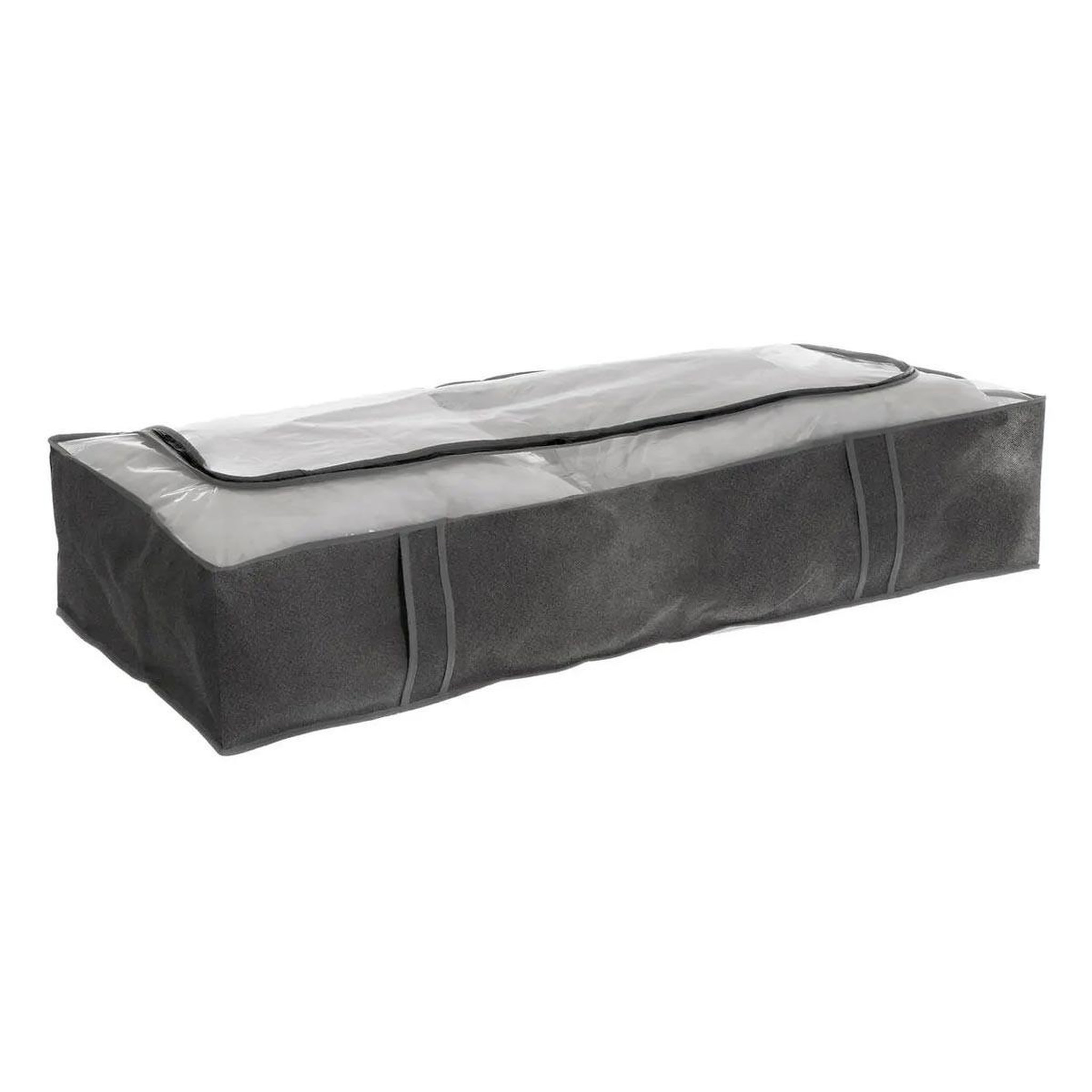 Voir la diapositive 1 : FIVE Housse de rangement  dressing  45x100cm gris foncé