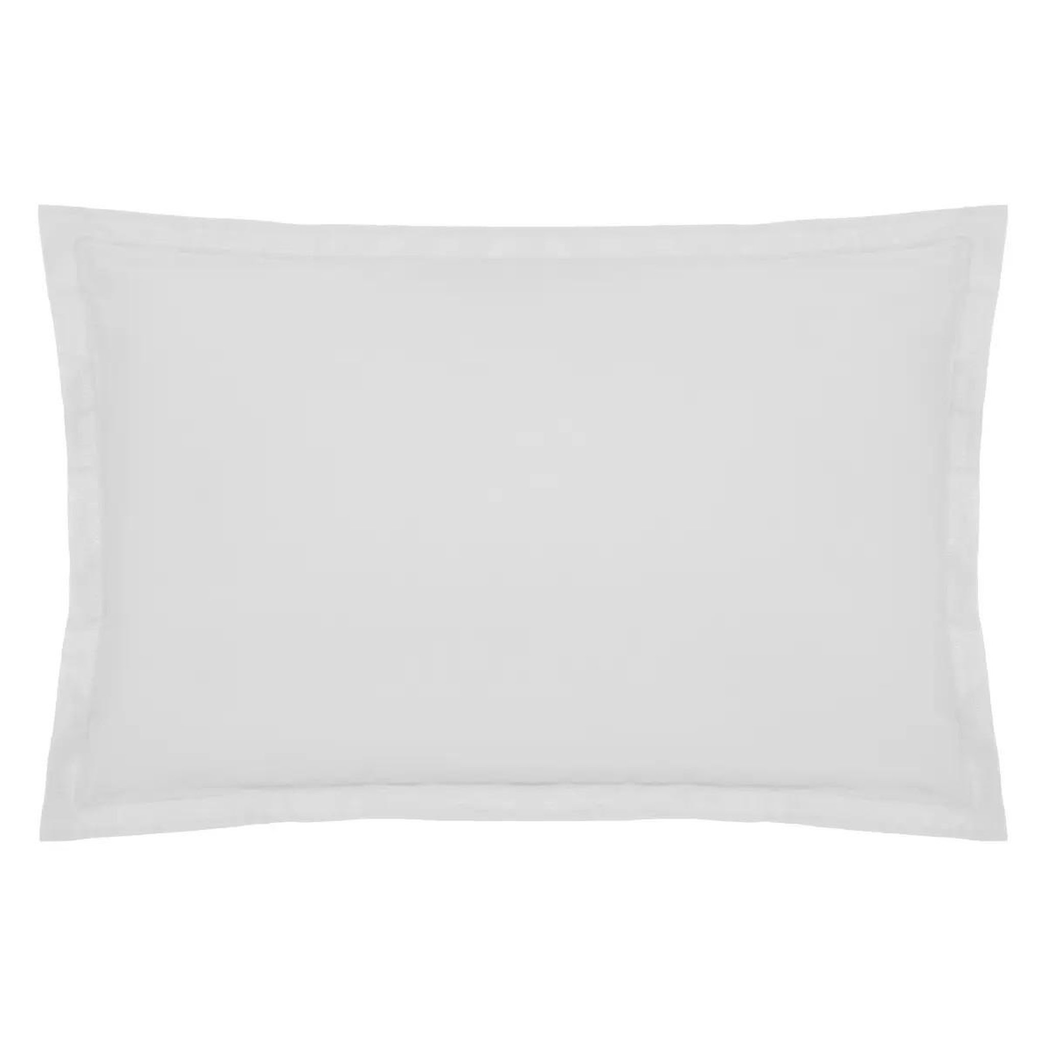 ATMOSPHERA Taie d'oreiller  percale  50x70cm blanc
