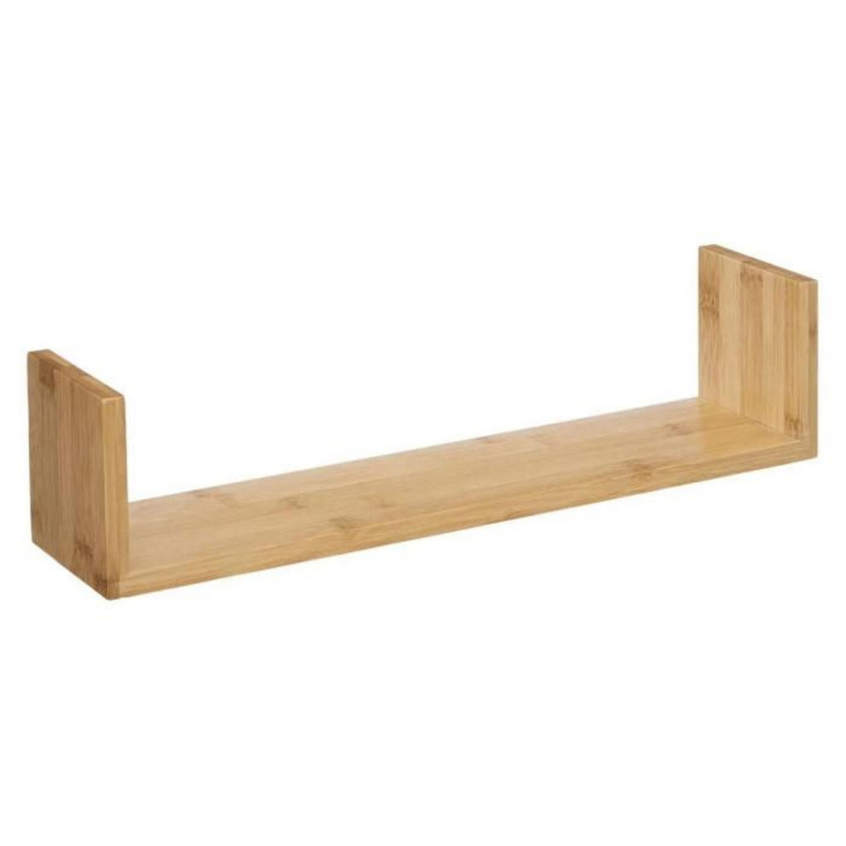 FIVE Lot de 3 Étagères Murales  Fixy  42cm Bambou