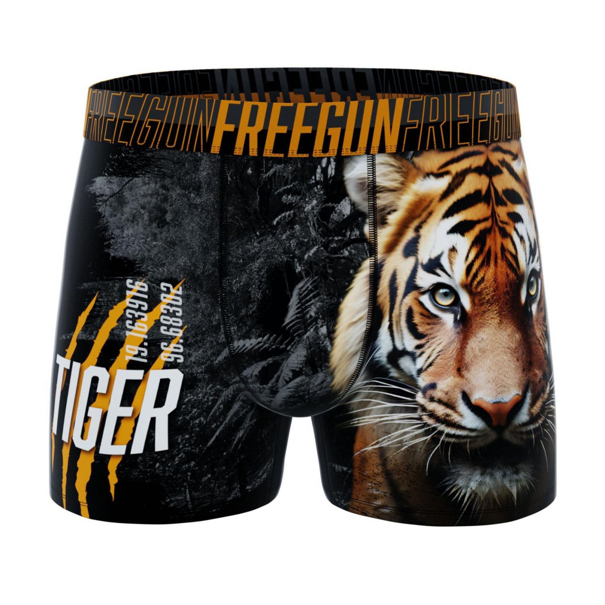 FREEGUN Lot de 4 boxers enfant Wild