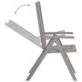 Voir la diapositive 5 : VIDAXL Chaises inclinables de jardin lot de 3 et coussins Bois acacia