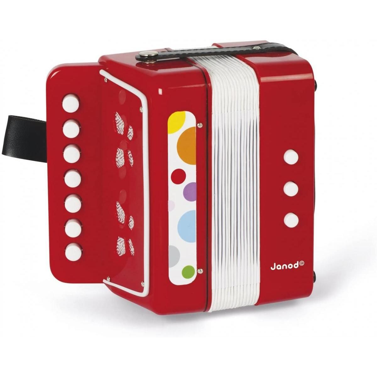 Juratoys-Janod Accordeon à soufflet Confetti