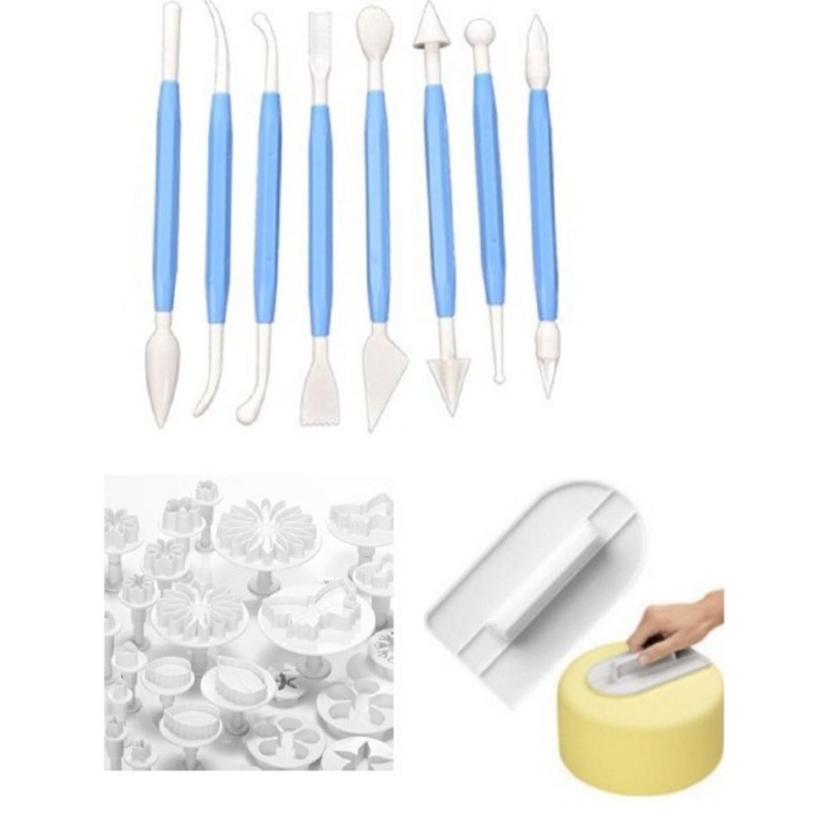 Coffret déco gâteau pâte à sucre