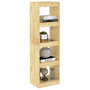 Voir la diapositive 4 : VIDAXL Bibliotheque/Separateur de piece 40x30x135,5 cm pin massif