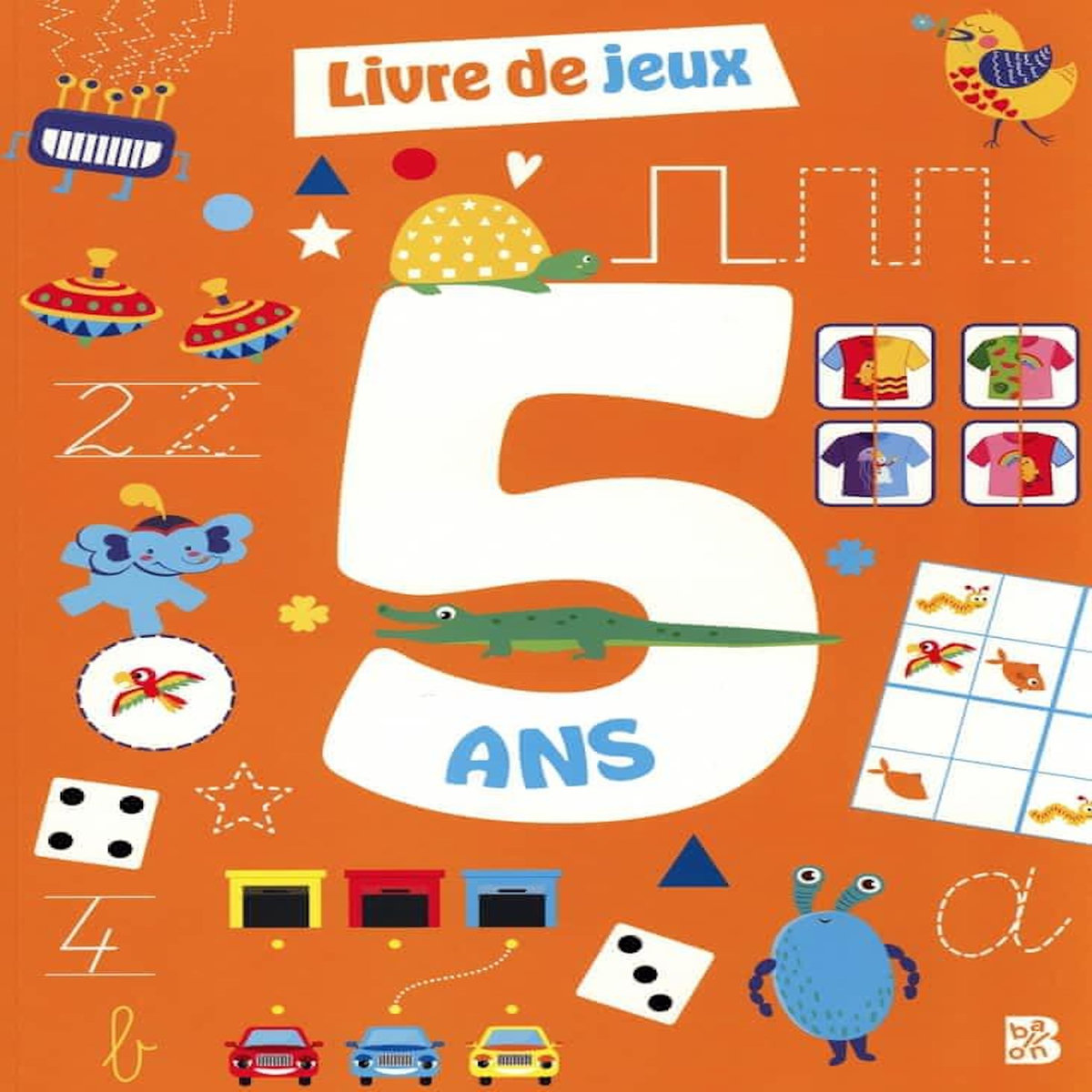 LIVRE DE JEUX 5 ANS, Nicolle Isabelle