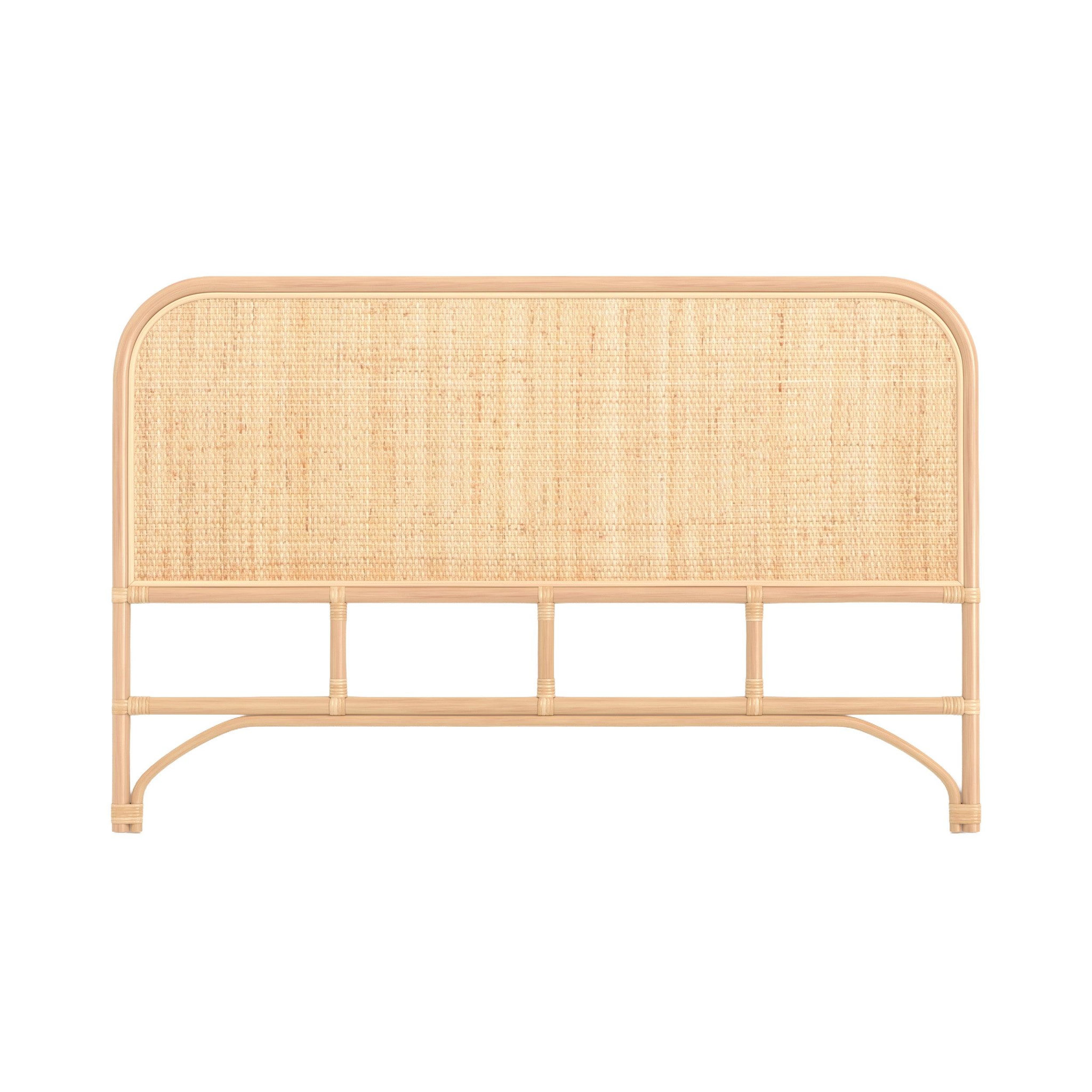 MAISON PAVANE Tête de lit 140 cm en rotin naturel-grace
