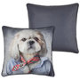 Voir la diapositive 3 : STOF Coussin 45x45 cm BRADFORD Chien