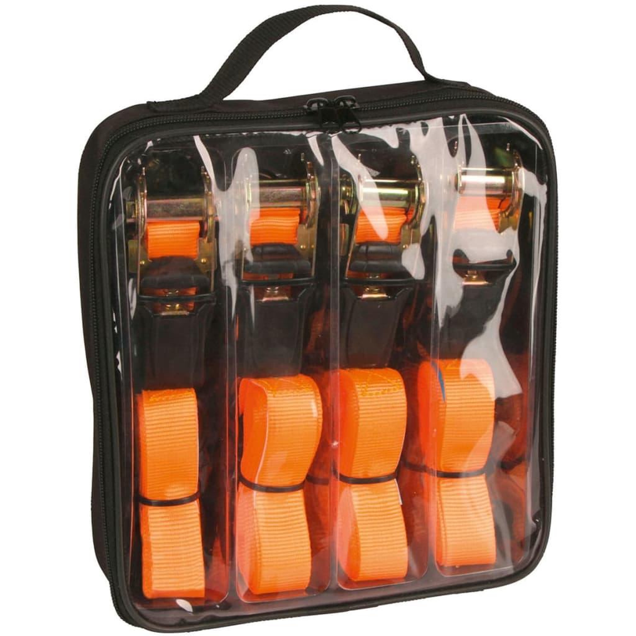 Voir la diapositive 1 : KERBL Kerbl Sangle d'arrimage 4 pcs avec cliquet 5 m 500 kg 37991