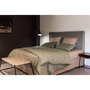 Voir la diapositive 2 : Vent du sud Housse de couette  Manoir  percale pur coton peigné longues fibres 80 fils/cm² Vent du sud