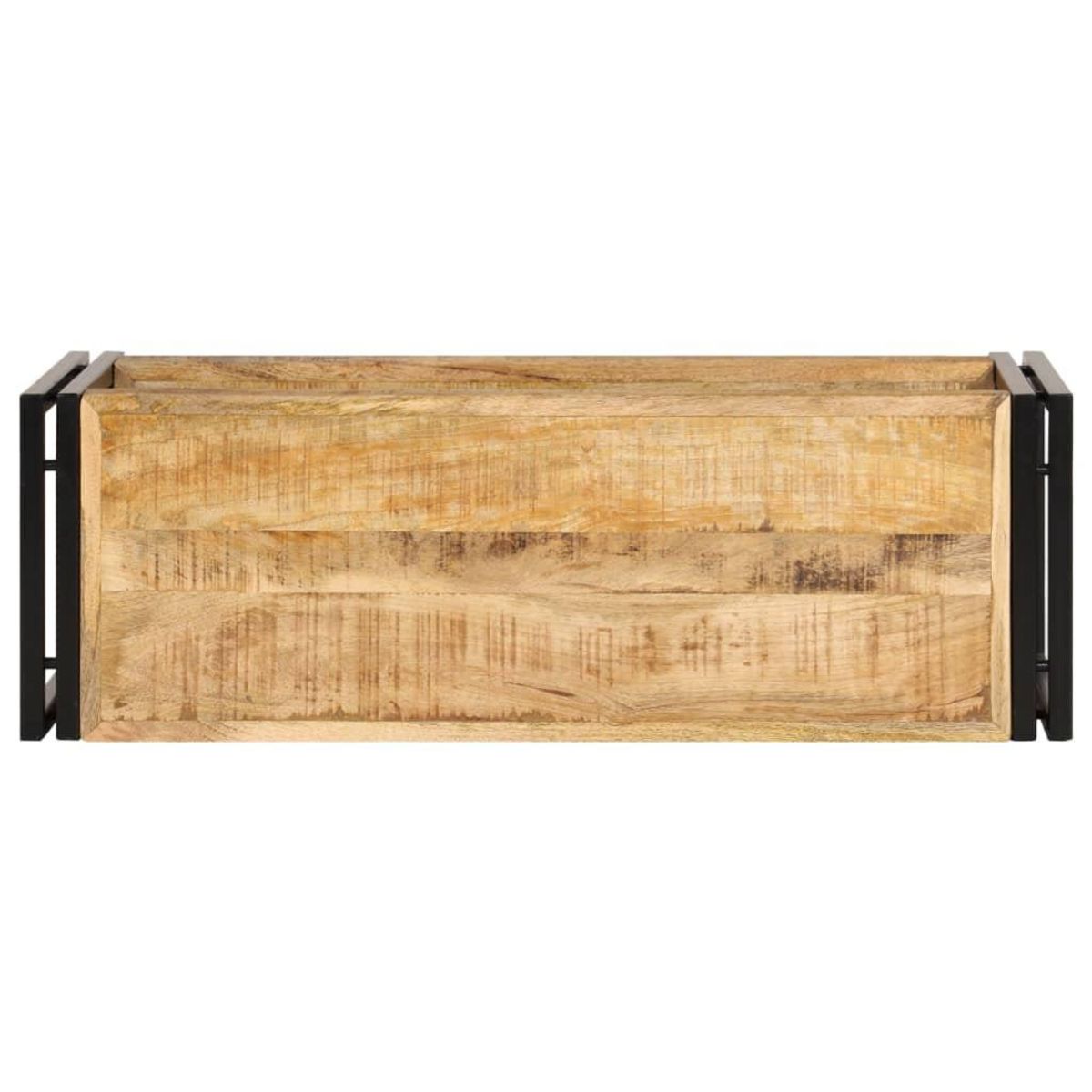 VIDAXL Meuble TV 90x30x40 cm Bois de manguier massif