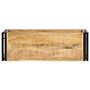 Voir la diapositive 3 : VIDAXL Meuble TV 90x30x40 cm Bois de manguier massif