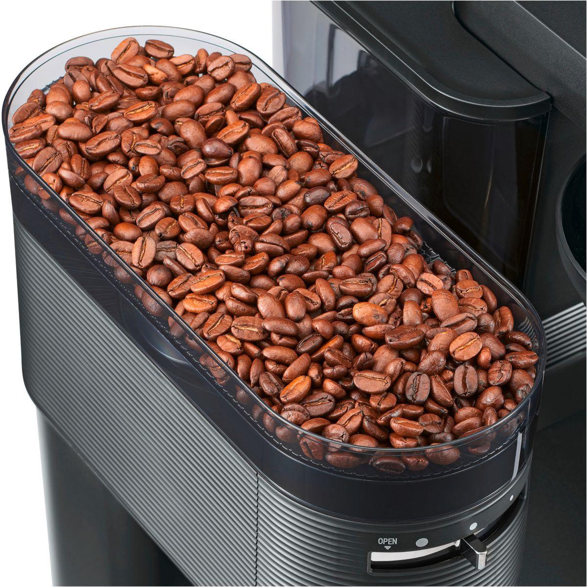 Voir la diapositive 2 : Melitta Cafetière filtre EPOS Argent cafetiere-broyeur