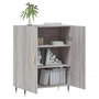 Voir la diapositive 4 : VIDAXL Buffet sonoma gris 69,5x34x90 cm bois d'ingenierie