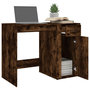 Voir la diapositive 5 : VIDAXL Bureau Chene fume 100x49x75 cm Bois d'ingenierie