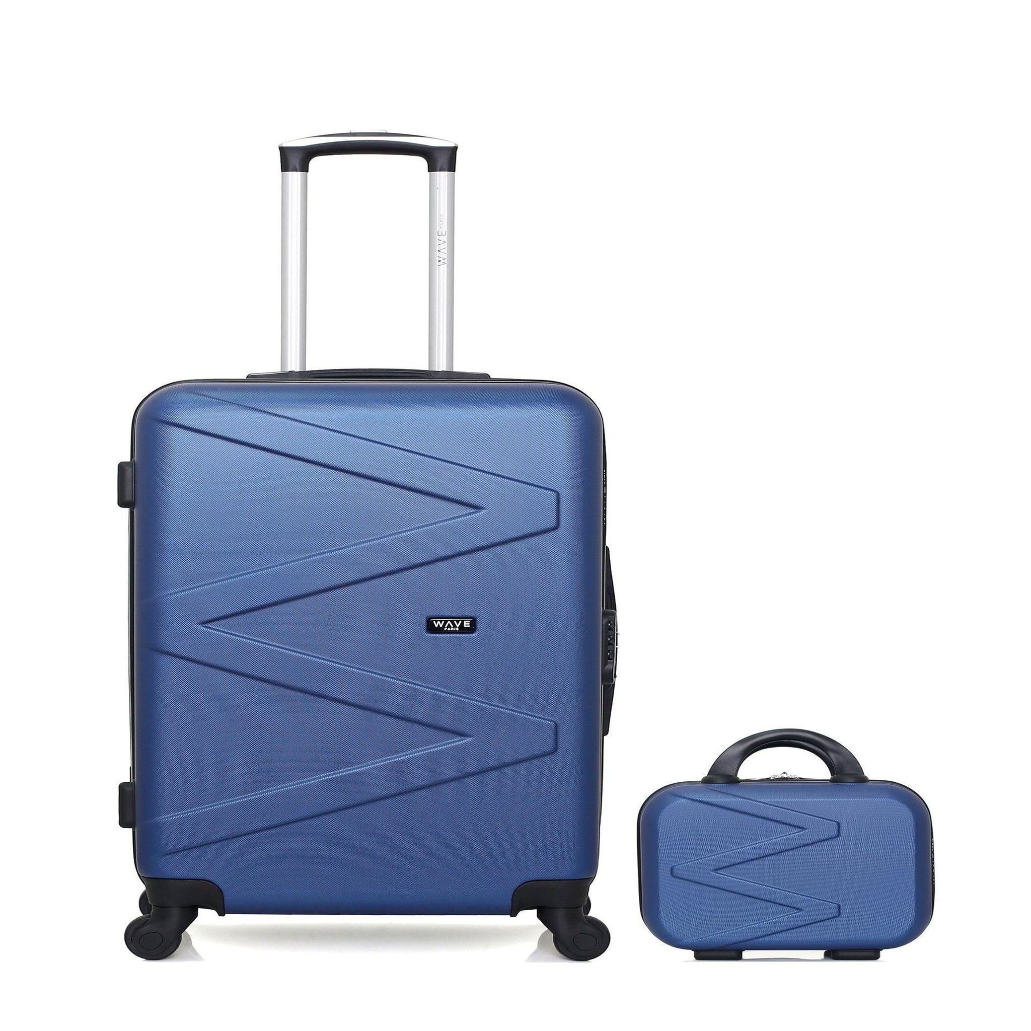WAVE PARIS WAVE PARIS - Lot de 2 - Valises Grand Format et Vanity AMAZONE