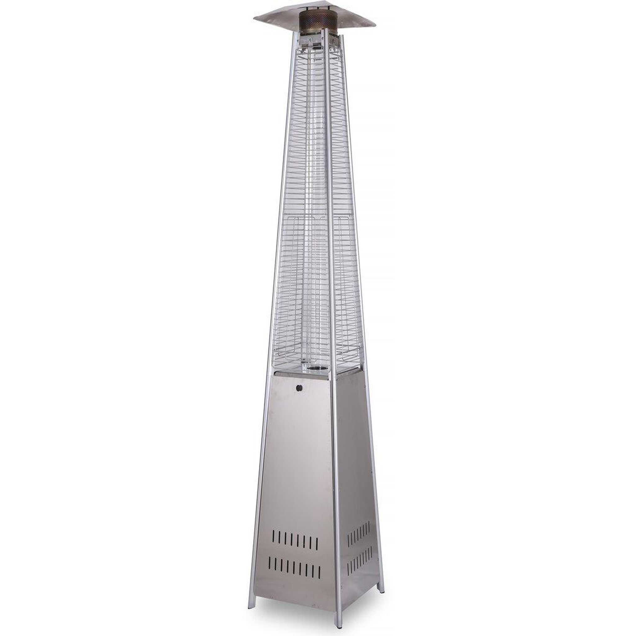 Voir la diapositive 1 : Habitat et Jardin Parasol chauffant gaz  Kheops  13 KW - Acier