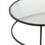 Voir la diapositive 4 : Paris Prix Lot de 2 Tables Basses Design  Alony  89cm Noir