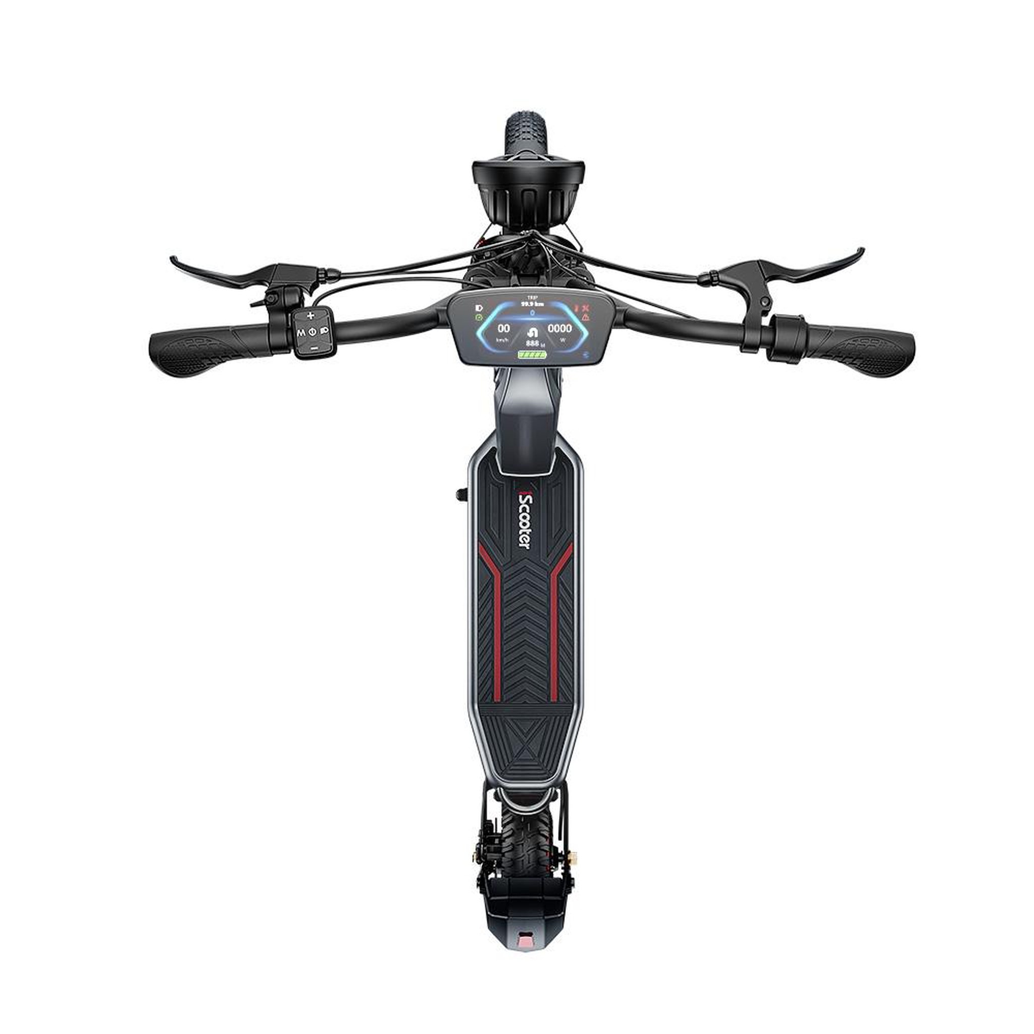 Voir la diapositive 5 : ISCOOTER Trottinette électrique tout-terrain iscooter f7ultra, 1040wh, double suspension, gris