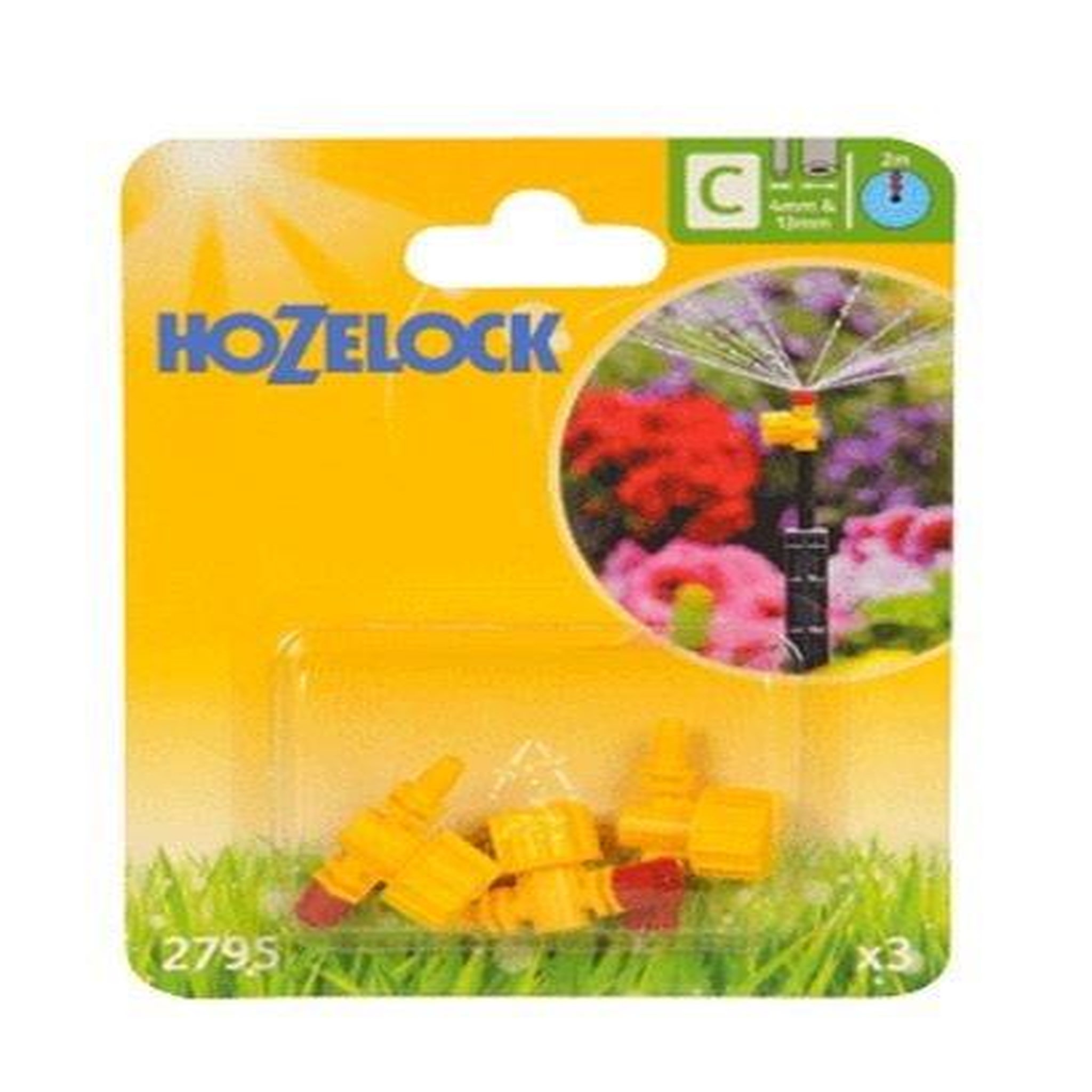 Hozelock Arroseur 360° micro-irrigation par jet d'eau réglable (x3)