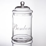SECRET DE GOURMET Bonbonnière en verre Bonbons