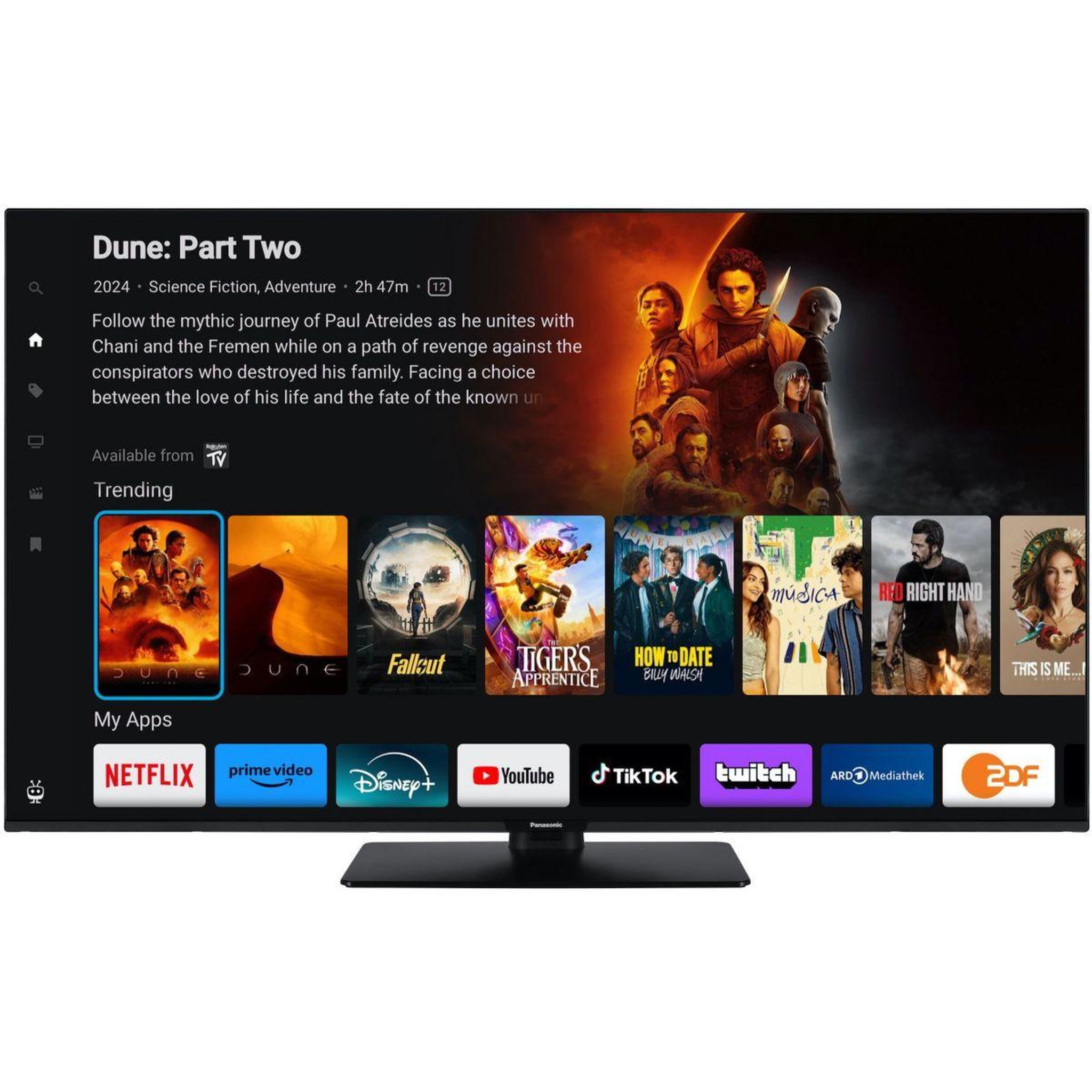 Voir la diapositive 2 : PANASONIC TV LED TB-55W60AEZ