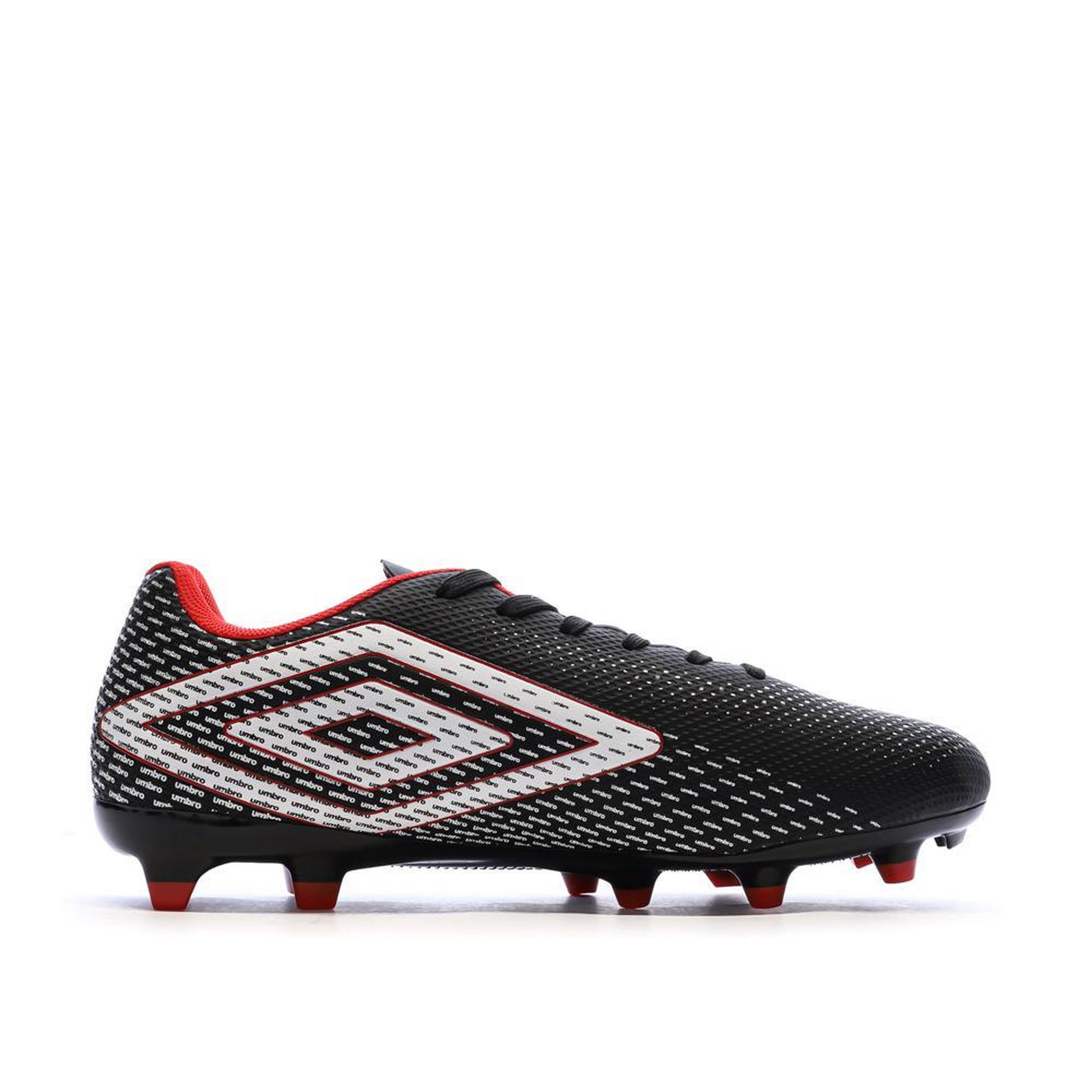 Voir la diapositive 2 : UMBRO Chaussures de Foot Noires Homme Umbro Aurora Ii Lo FG