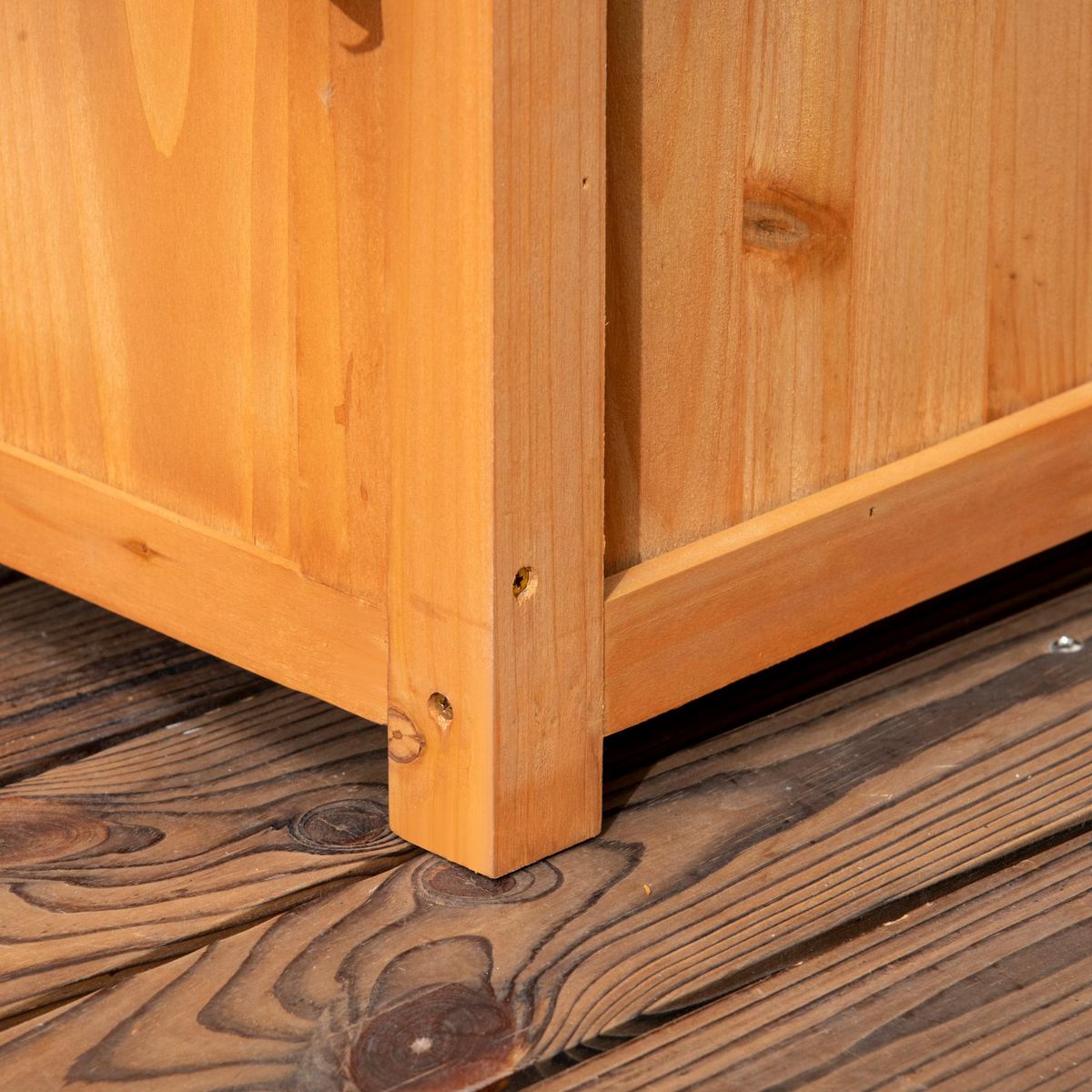 OUTSUNNY Jardinière avec treillis et arche - bac à fleurs - jardinière sur pied - dim. 83L x 36l x 152H cm - bois sapin pré-huilé