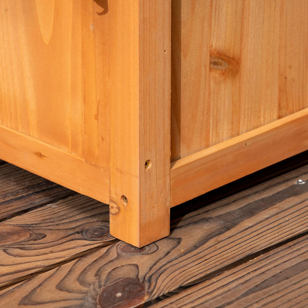 OUTSUNNY Jardinière avec treillis et arche - bac à fleurs - jardinière sur pied - dim. 83L x 36l x 152H cm - bois sapin pré-huilé