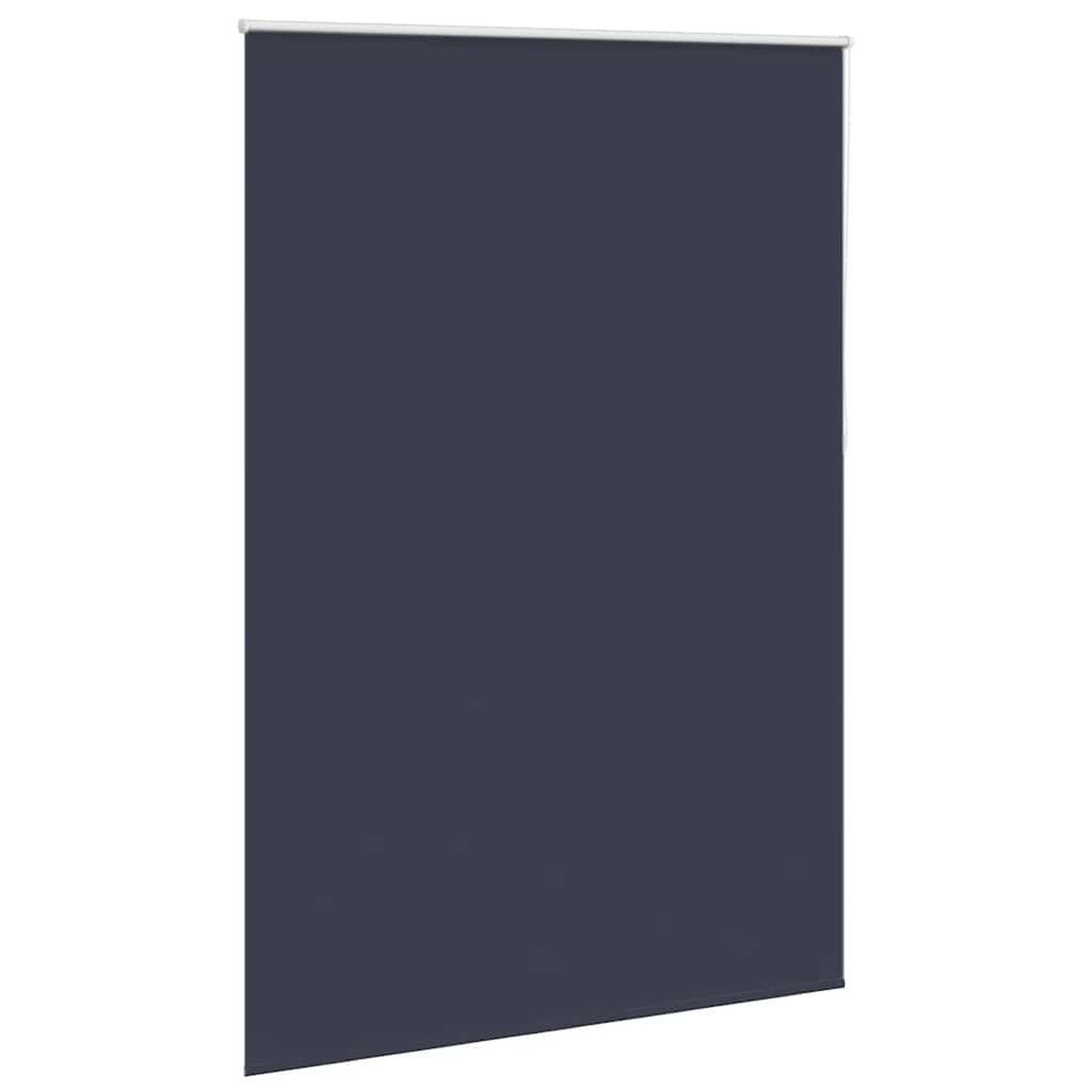 Voir la diapositive 3 : VIDAXL Store enrouleur occultant 164,4 x 230 cm, largeur du tissu 160 cm, coloris marine