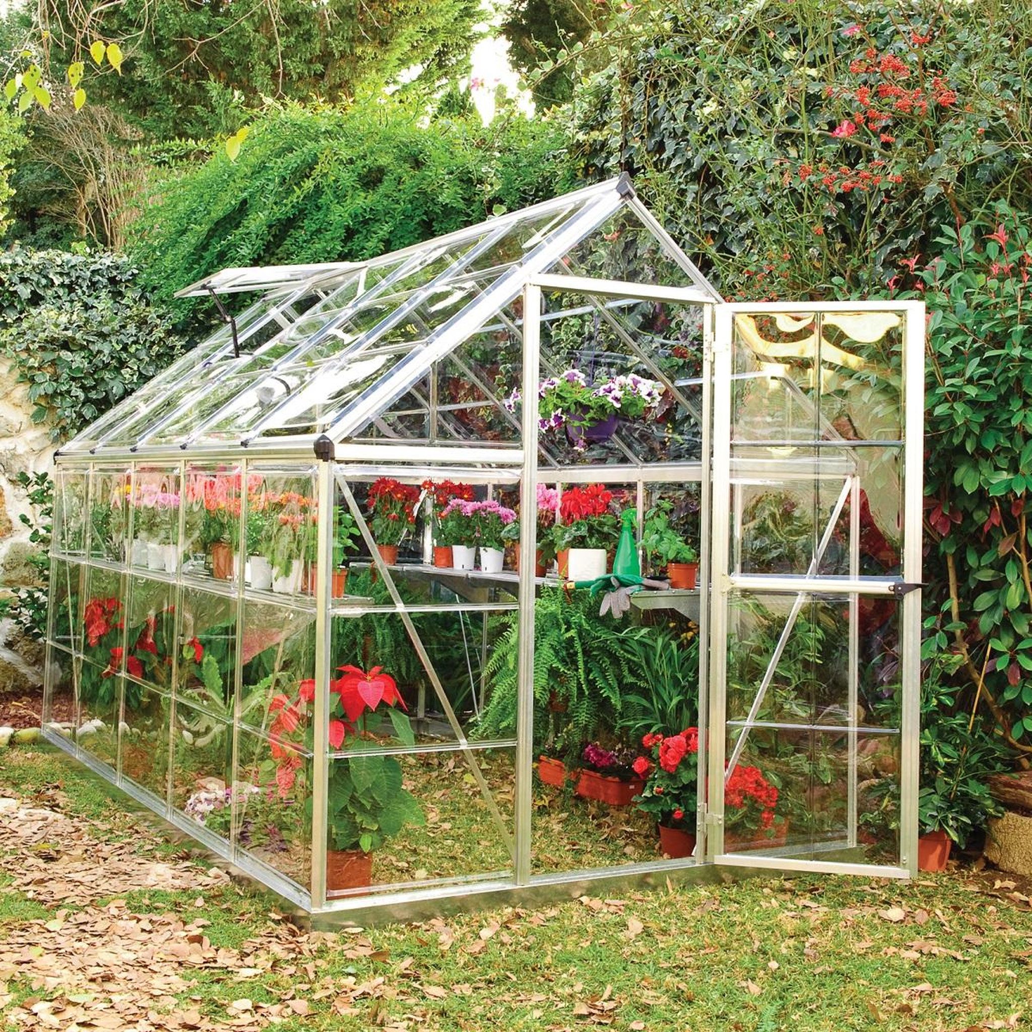 Voir la diapositive 1 : Canopia by PALRAM Serre de jardin - Polycarbonate - 5,6m² - HARMONY