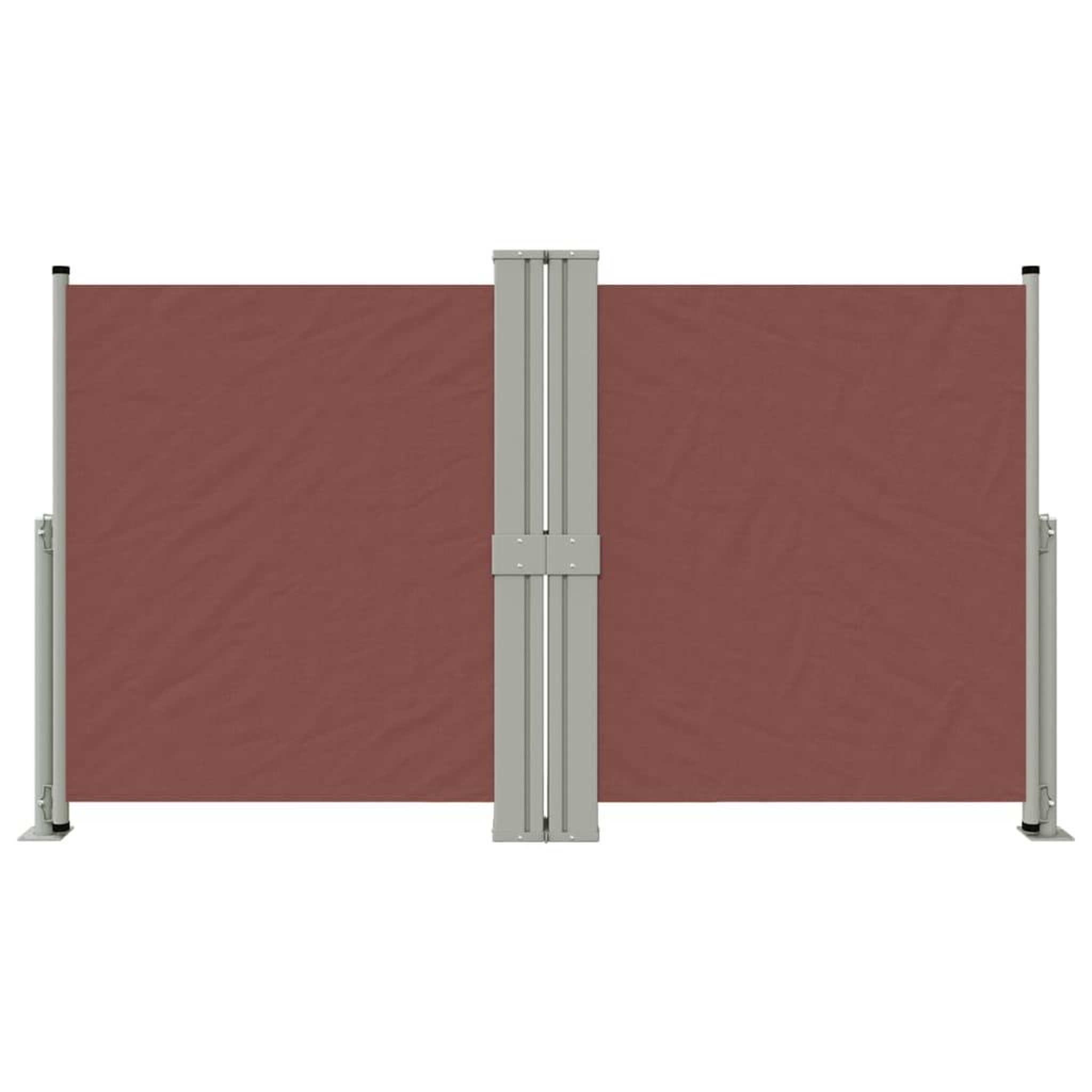 Voir la diapositive 3 : VIDAXL Auvent lateral retractable Marron 140x1200 cm
