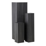 Paris Prix Lot de 3 Sellettes  Ramsvik  130cm Noir