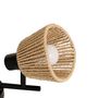 Voir la diapositive 2 : ATMOSPHERA Plafonnier 2 Lampes Orientables  Myha  28cm Naturel