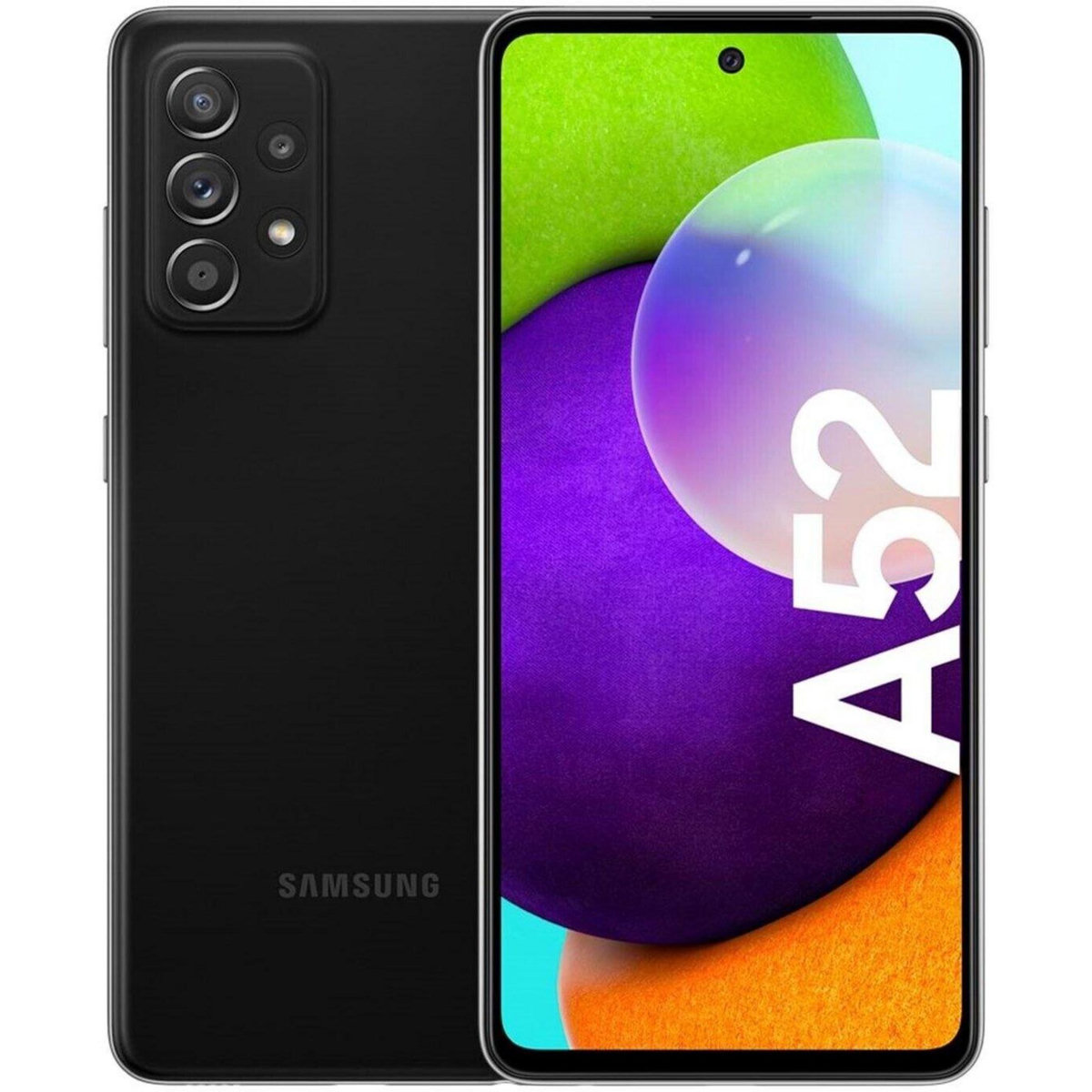 Samsung Samsung Galaxy A52 4G (dual sim) Reconditionné 128 Go - Grade A - Noir