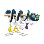 LES DEGLINGOS Spirale d'activités Astros le hibou - Jouet d'éveil coloré pour bébé