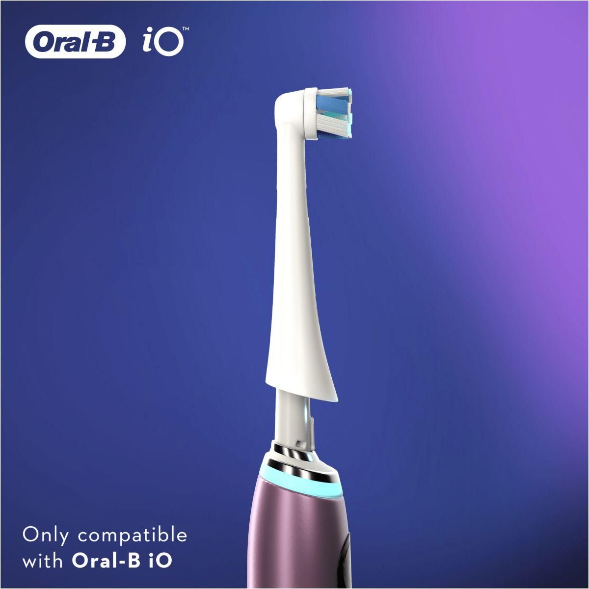 ORAL B Brossette dentaire iO ultimate Clean White X4
