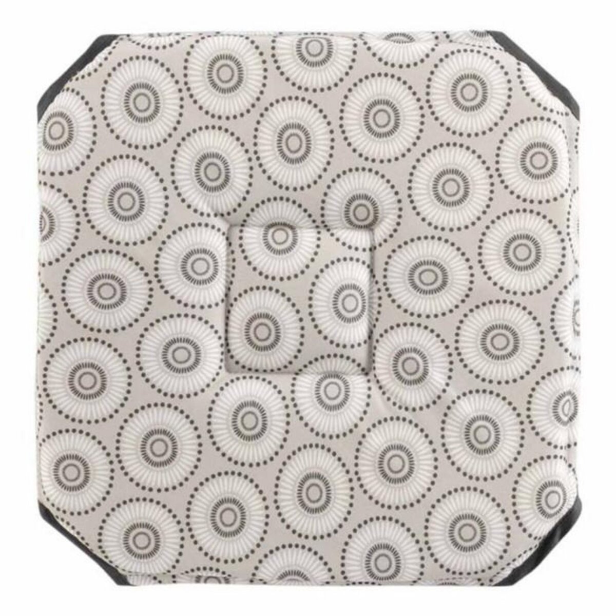 Paris Prix Galette de Chaise Imprimée  Salto  36x36cm Naturel