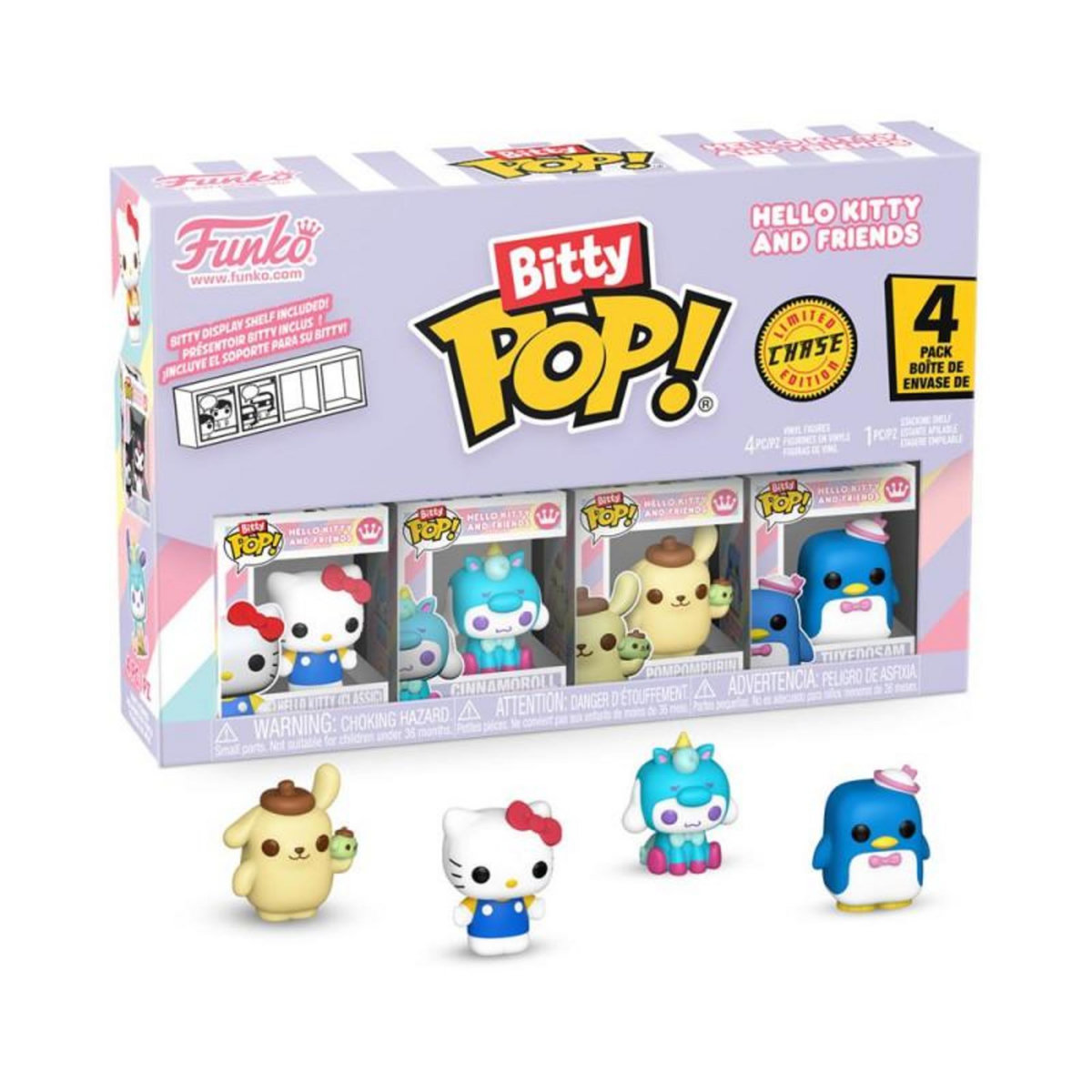 Funko Pack de 4 figurines Funko Bitty Pop Hello Kitty Sanrio