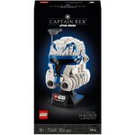 LEGO Star Wars 75349 - Le Casque du Capitaine Rex, Maquette à Construire pour Adultes