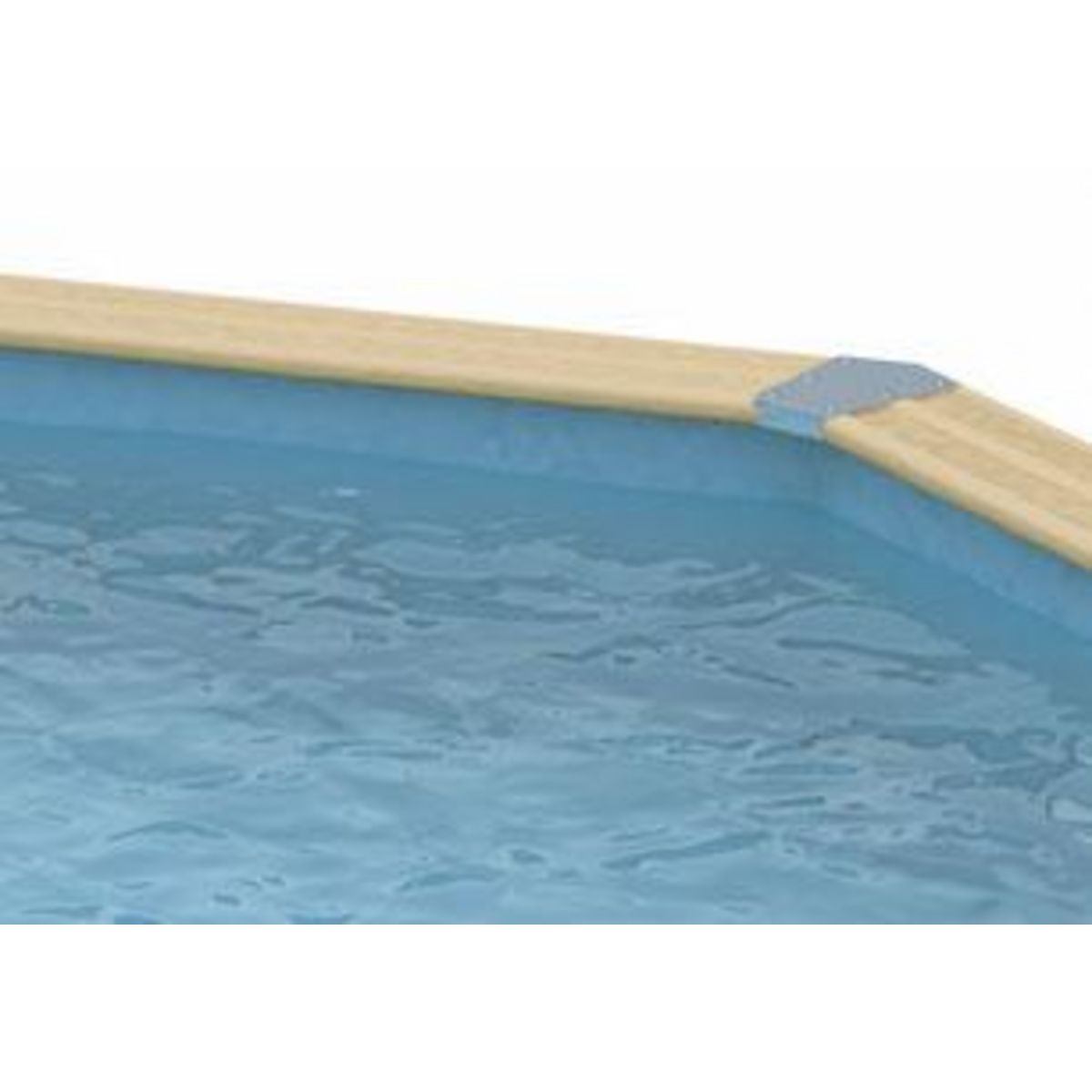 Ubbink Liner seul Bleu pour piscine bois SunWater Ø 3,60 x 1,20 m - Ubbink