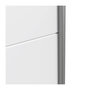 Voir la diapositive 4 : FINLANDEK FINLANDEK Armoire de chambre ULOS style contemporain blanc - L 170,3 cm