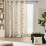 Voir la diapositive 5 : Paris Prix Coussin Déco  Isadora  45x45cm Beige & Vert Sauge