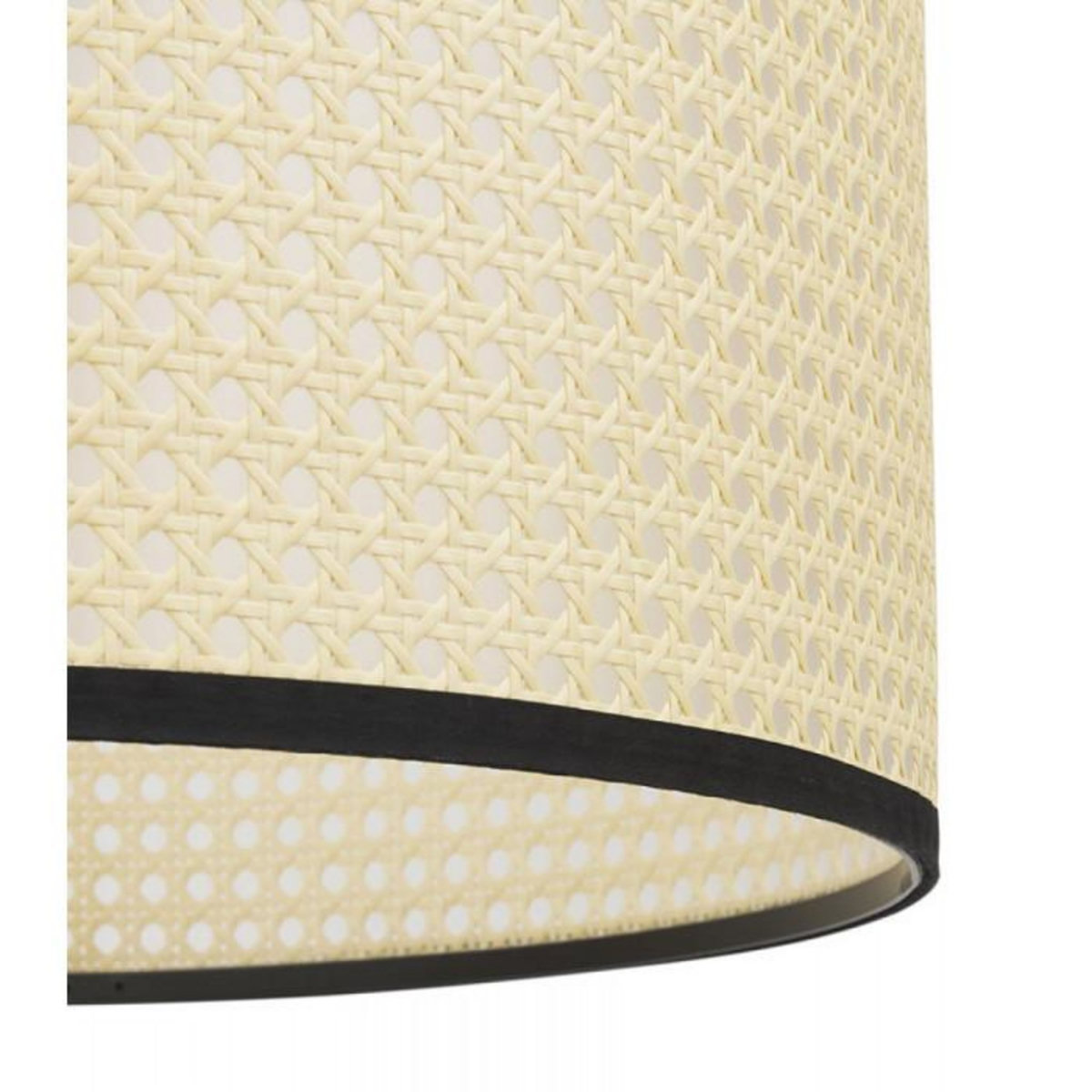 Paris Prix Lampe Suspension en Rotin  Derek  50cm Naturel