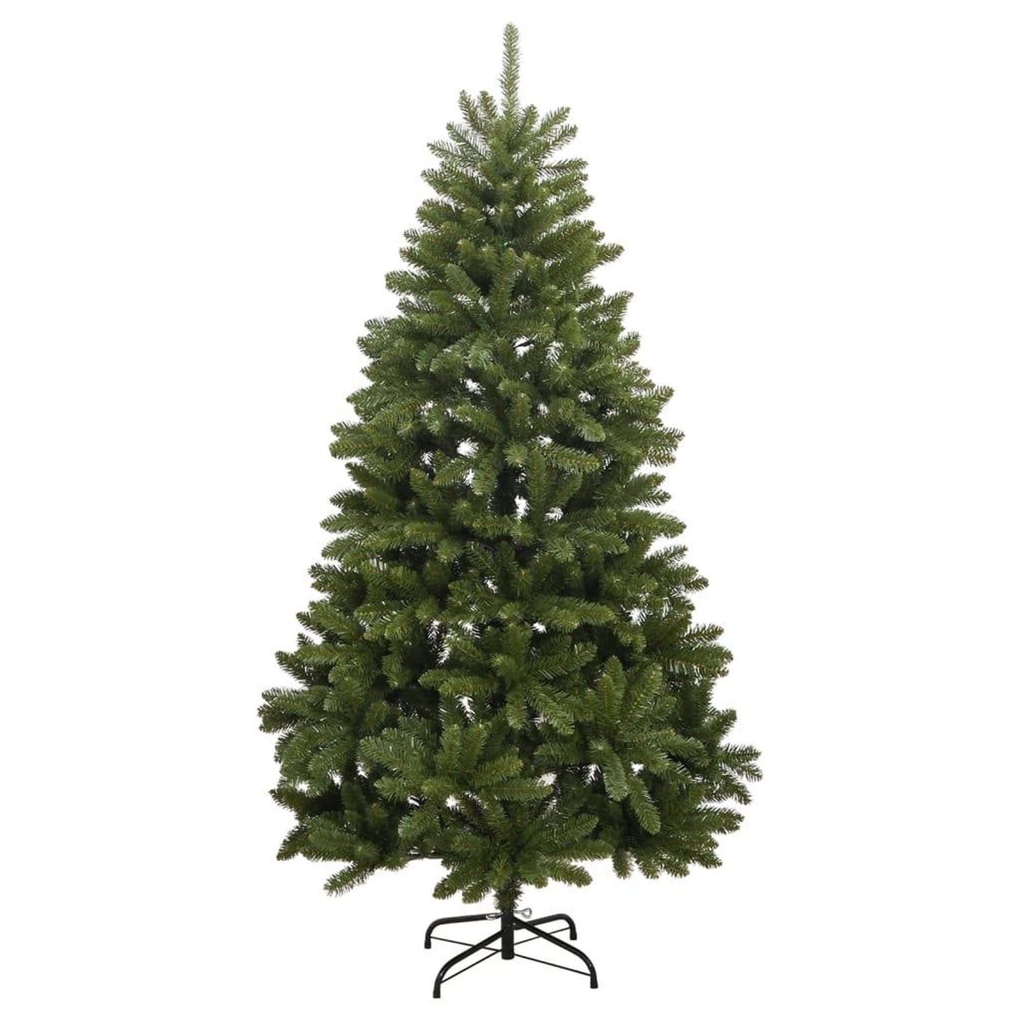 Voir la diapositive 2 : VIDAXL Sapin de Noël artificiel a charnieres avec support vert 180 cm